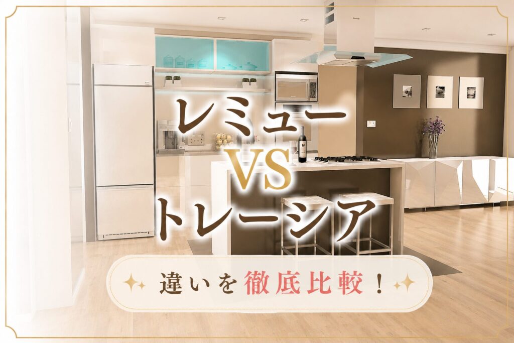 タカラスタンダードのキッチンレミューとトレーシアの違いまとめ
