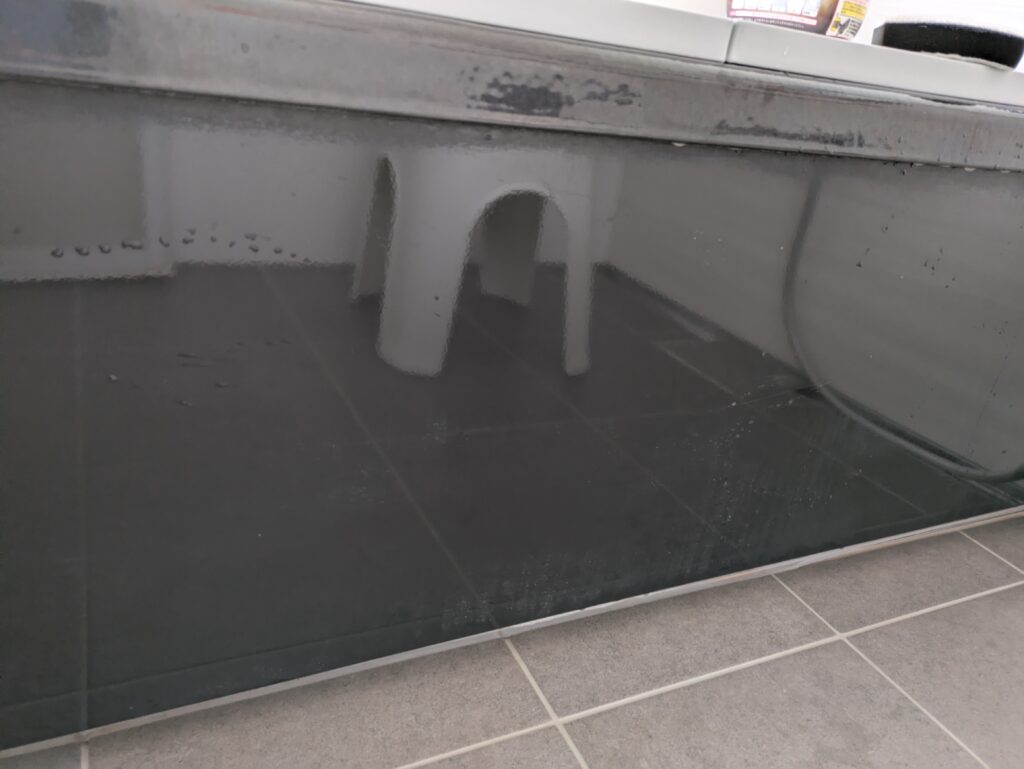 エプロン掃除仕上げ